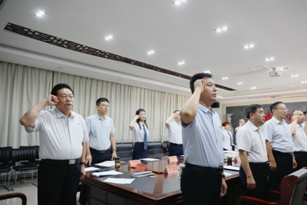 凯发K8国际首页集团举行庆祝建党 102 周年主题党日活动
